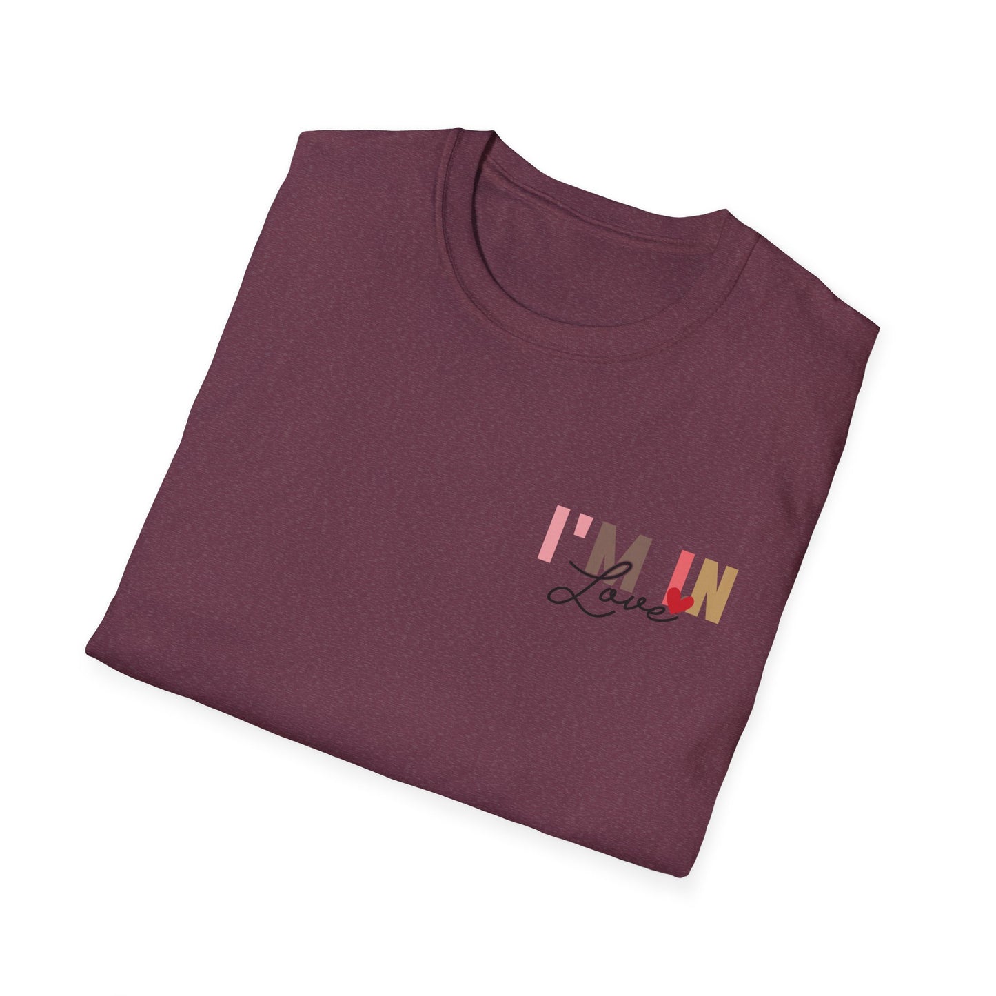 Love With You Unisex Softstyle T-Shirt - Cute Relationship Gift