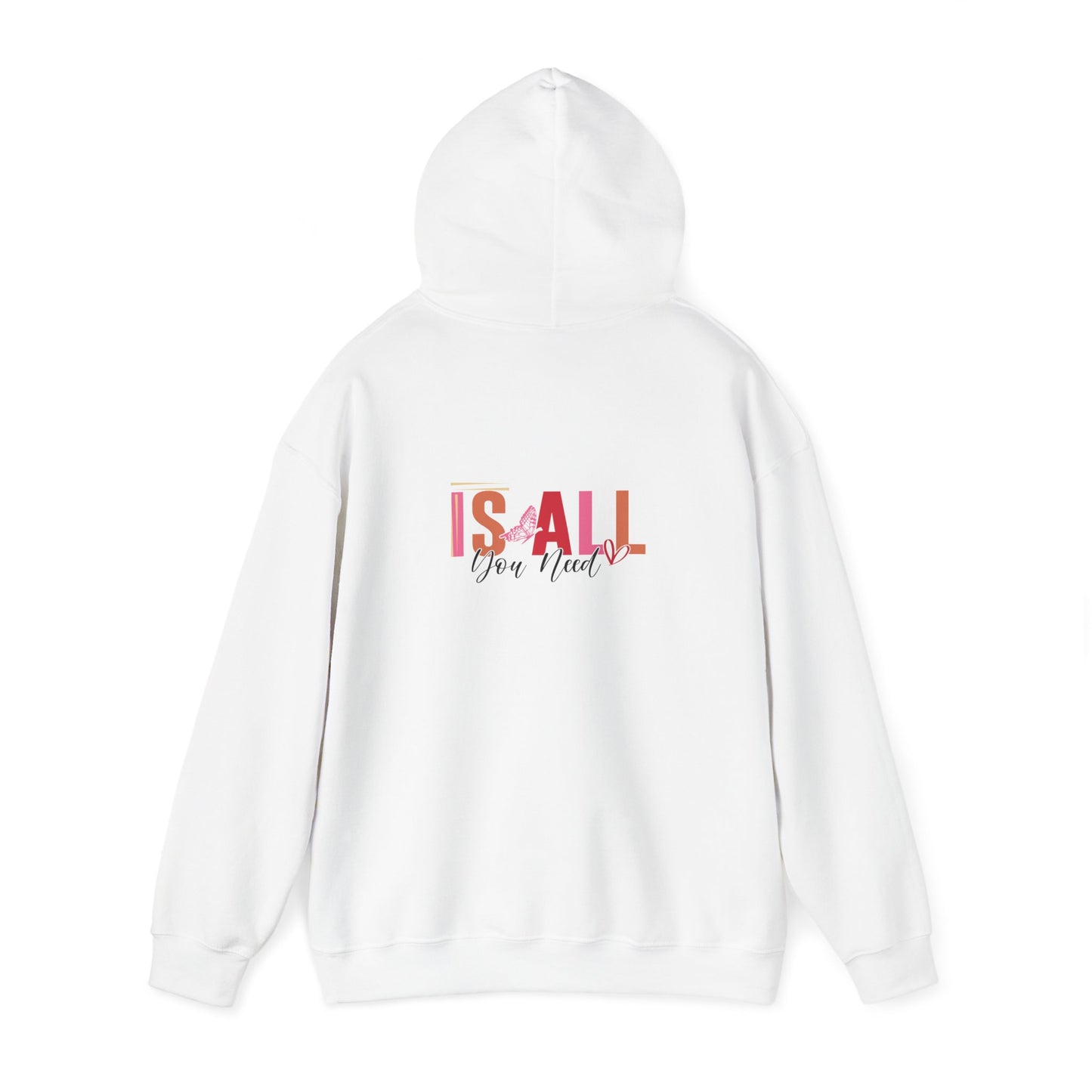 Hugs & Kisses Unisex Hooded Sweatshirt - Cozy Valentine’s Gift
