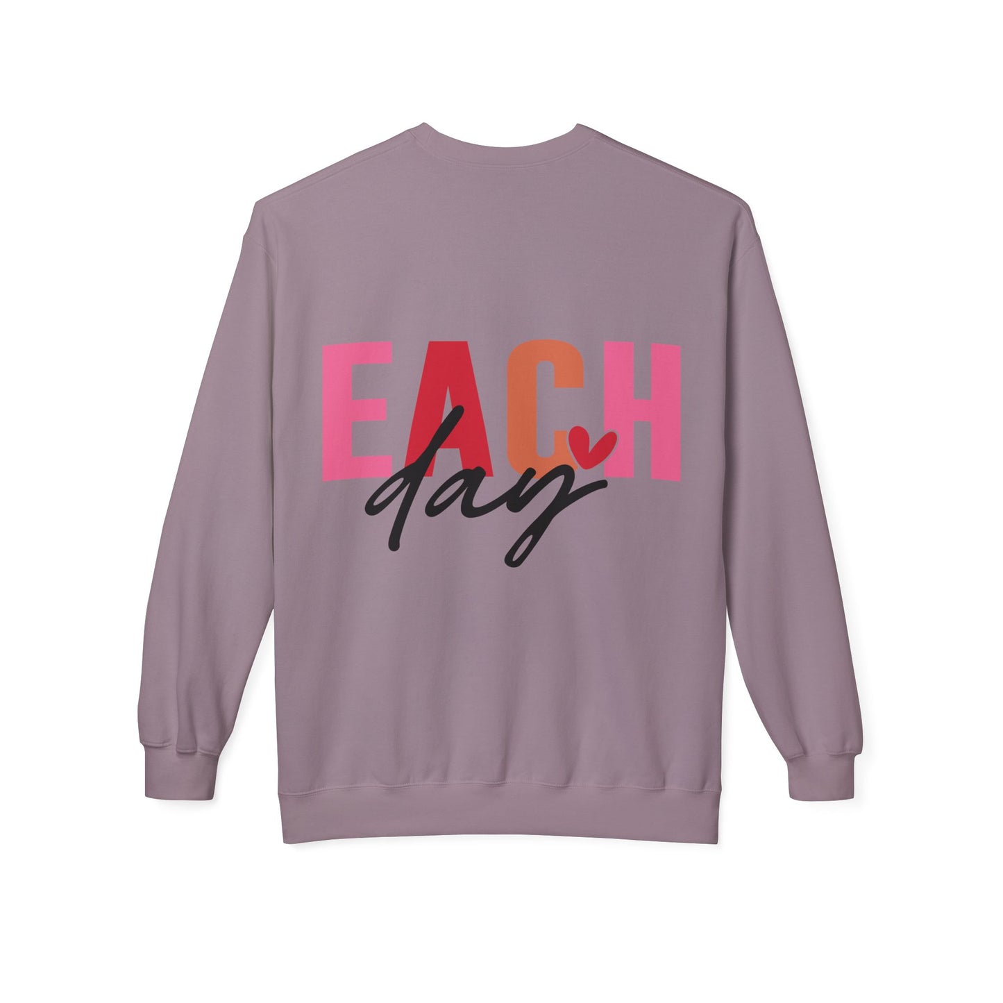 Love You More Butterfly Crewneck Sweatshirt - Unisex Fleece for Every Day & Special Occasions