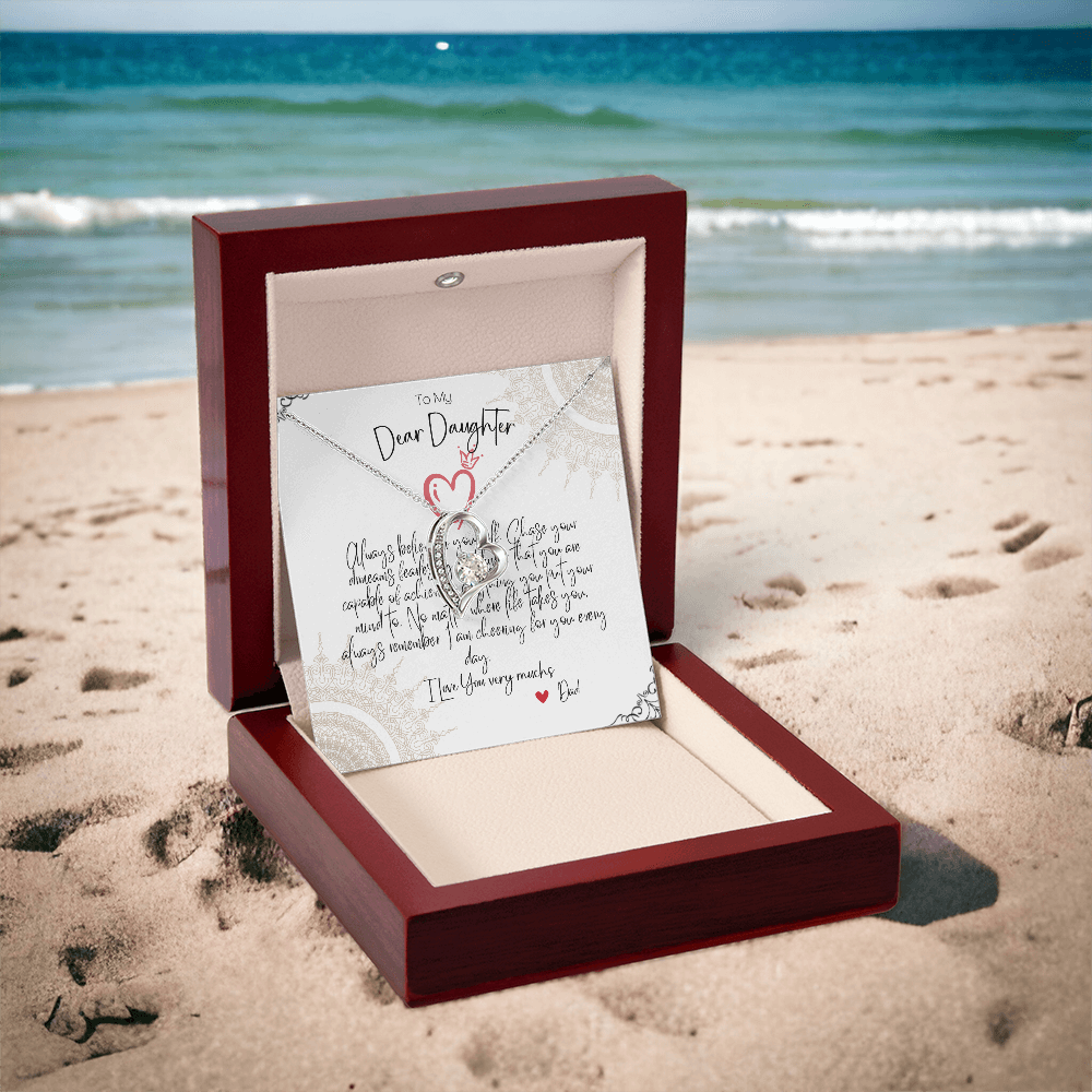 Gift for Daughter, Love necklace Pendant.