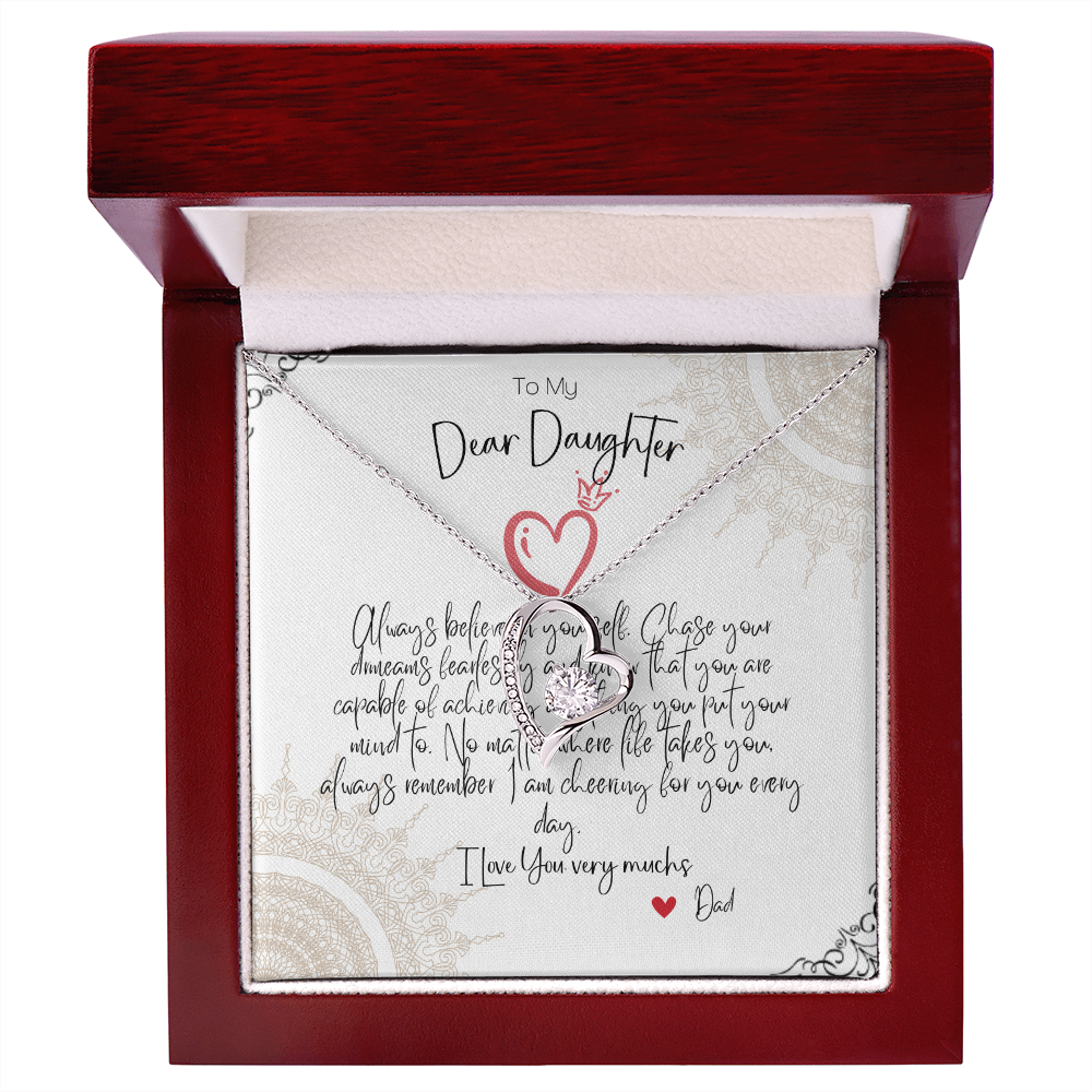Gift for Daughter, Love necklace Pendant.