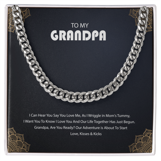 Cuban Link Chain For Grandpa