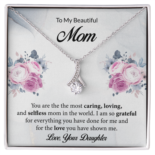 Alluring Beauty Necklace For Mom