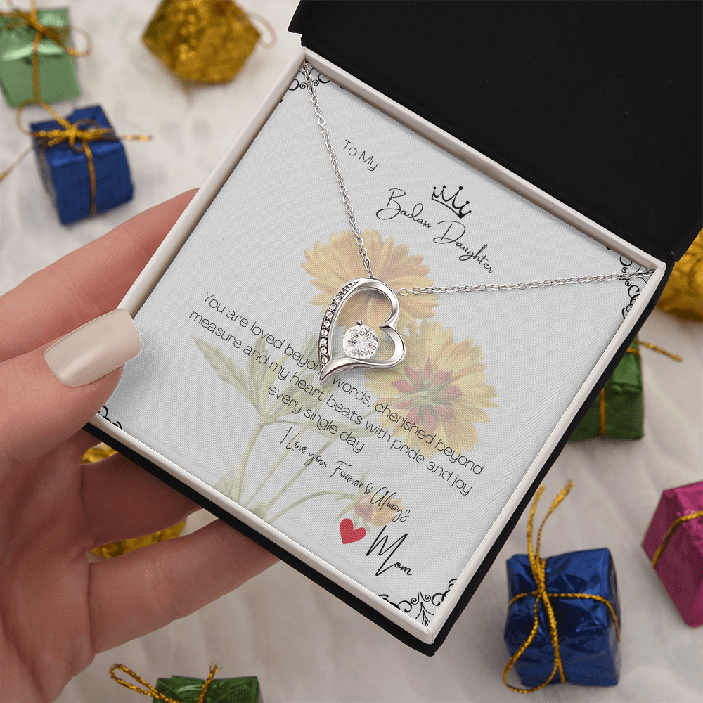 Love Necklace for Daughter from Mom